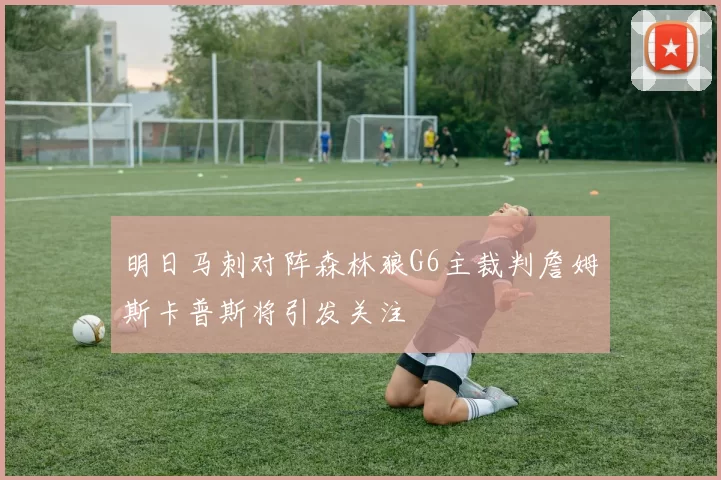 明日马刺对阵森林狼G6主裁判詹姆斯卡普斯将引发关注